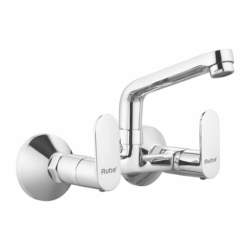 Demure Sink Mixer Brass Faucet with Small (7 inches) Swivel Spout - by Ruhe
