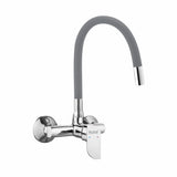 Pristine Single Lever Wall-mount Kitchen Sink Mixer Tap with Coloured Silicone Spout