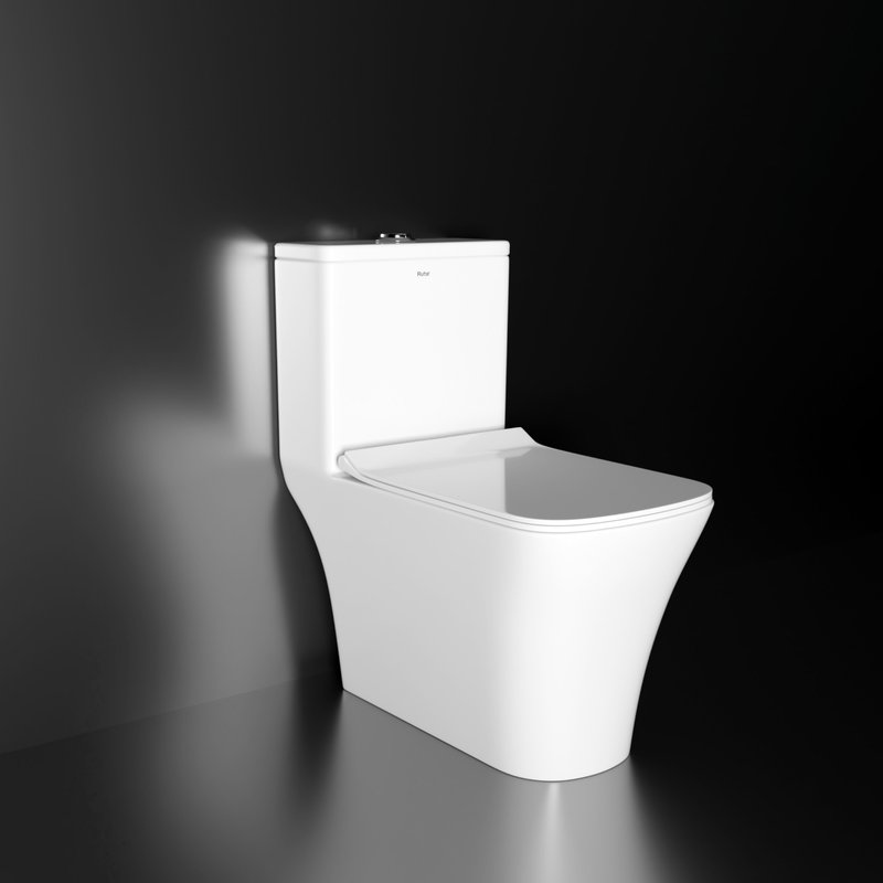 Quro One-Piece Western Commode