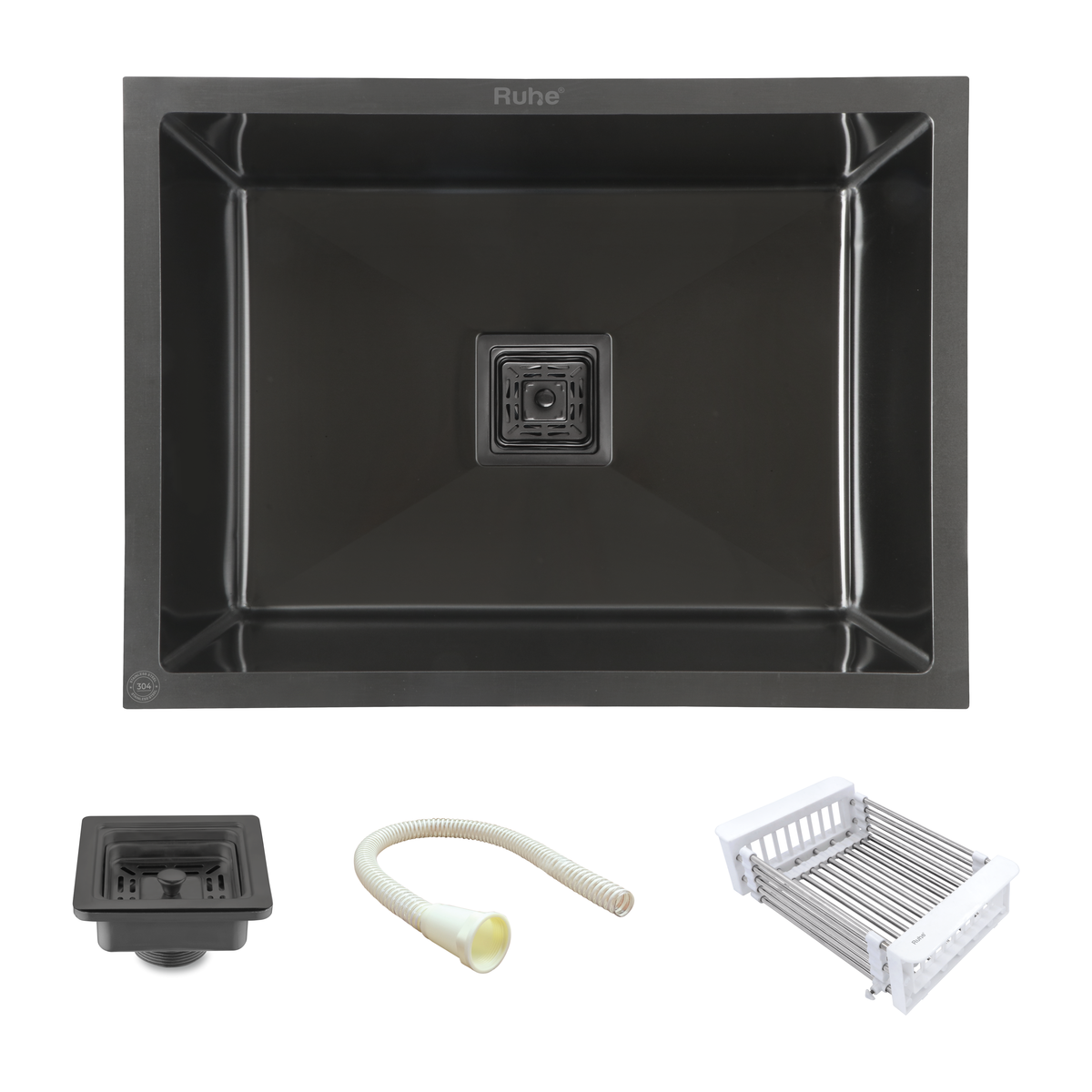 Handmade Single Bowl Kitchen Sink (24 x 18 x 10 Inches)
