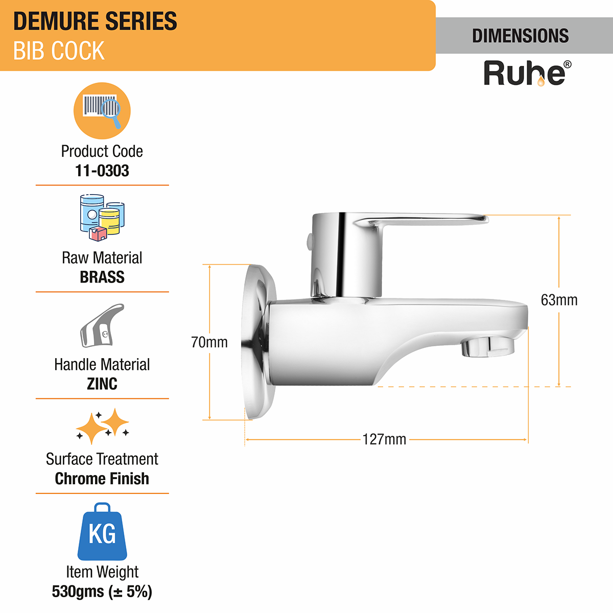 Demure Bib Tap - by Ruhe®