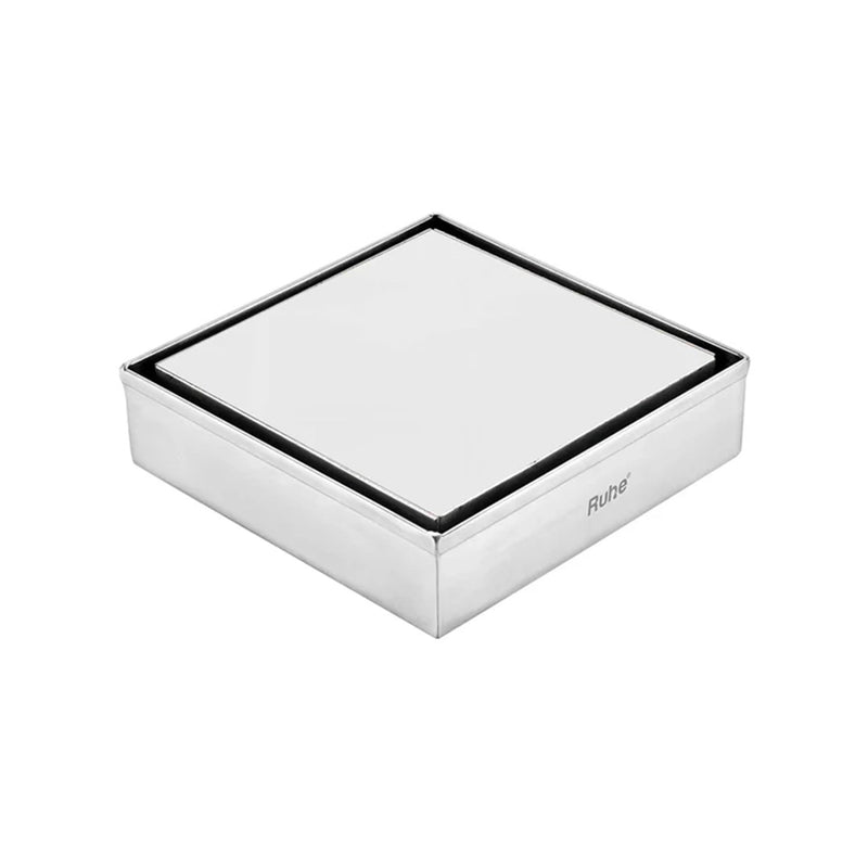 Tile-Insert Shower Drain Channel (6 x 6 Inches)