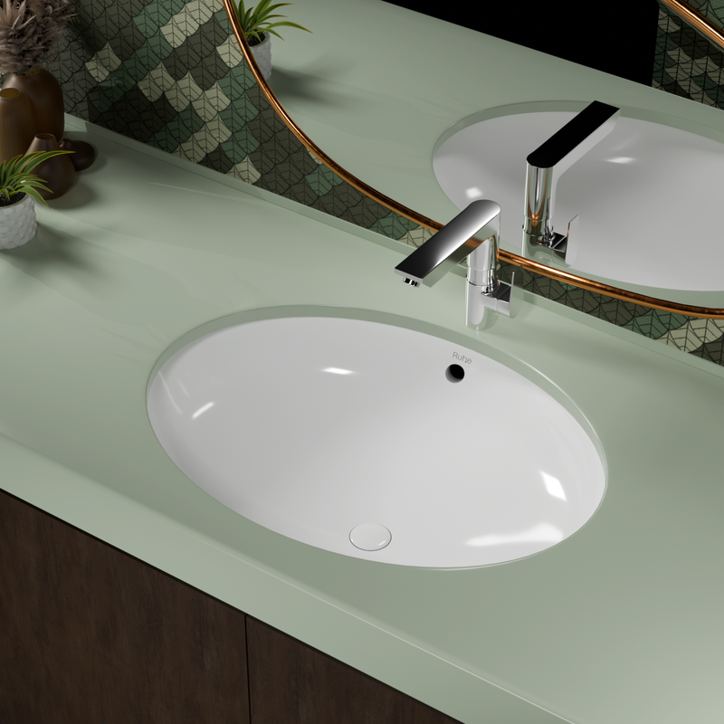 Simple Undermount Wash Basin