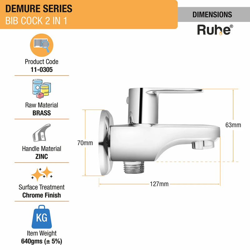 Demure Two Way Bib Tap