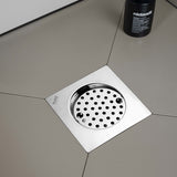 Air Flat Cut Floor Drain with Lock & Cockroach Trap