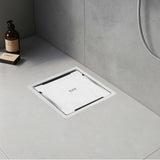 Diamond Square Flat Cut Floor Drain