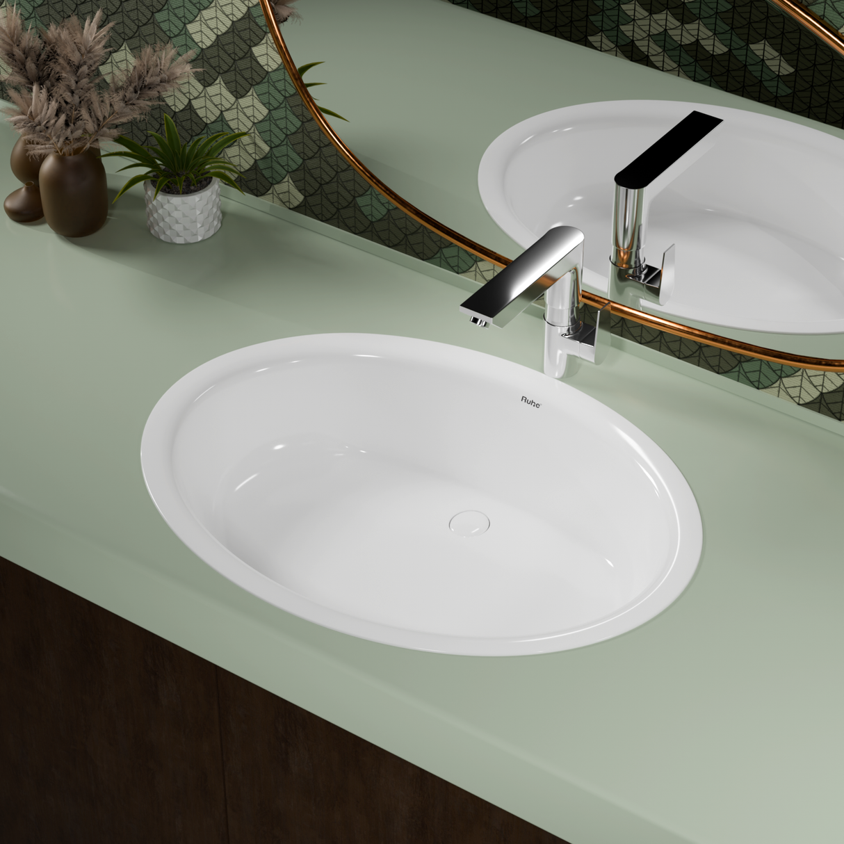 Collar Undermount Wash Basin