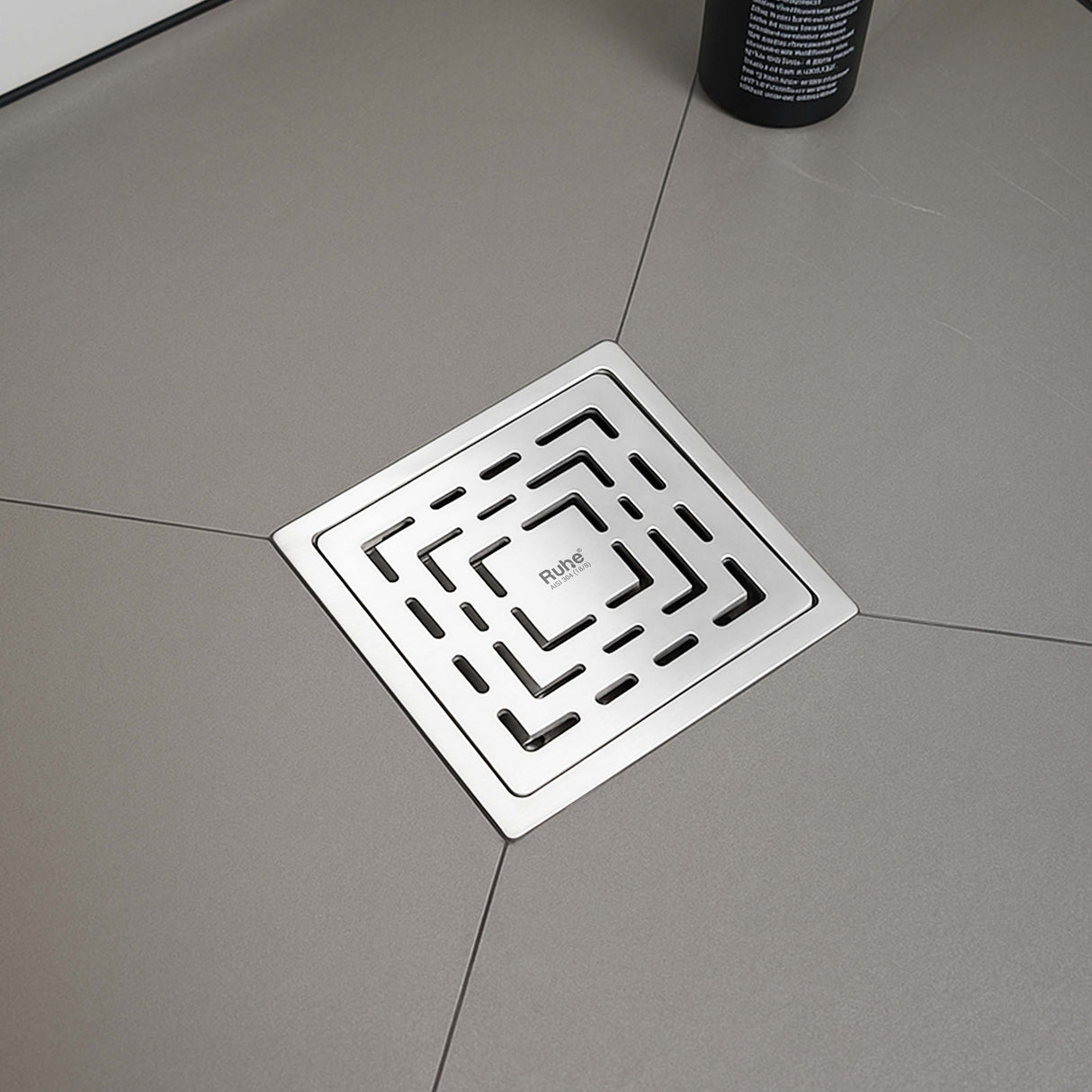 Sapphire Square Flat Cut Floor Drain