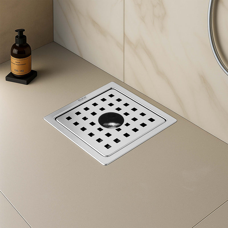 Fire Flat Cut Floor Drain with Cockroach Trap