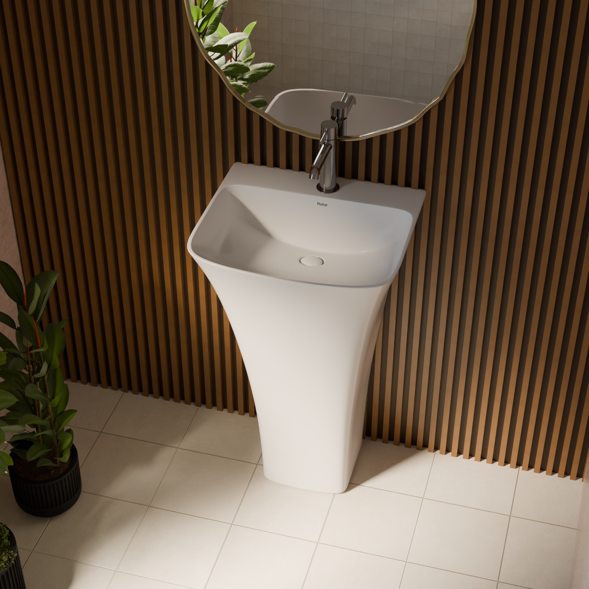 Belvoir Full Pedestal Wash Basin