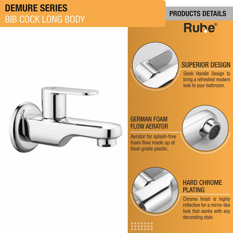Demure Long Body Bib Tap