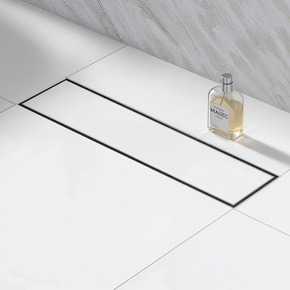 Tile-Insert Shower Drain Channel (4 Inches)