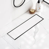 Tile-Insert 304-Grade Shower Drain Channel (4 Inches)