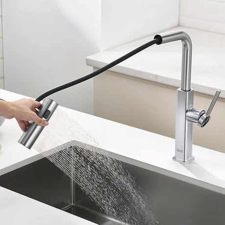 Arrow Triple Flow Pull-out Kitchen Mixer Faucet