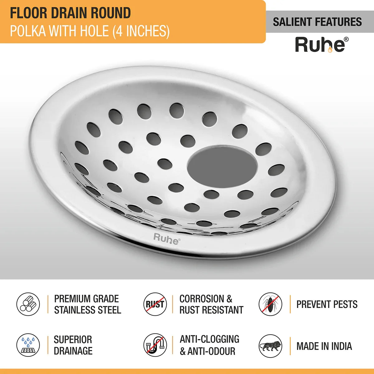 Polka Floor Drain