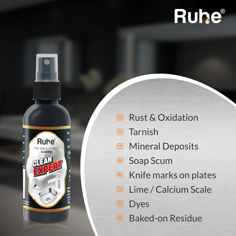 Clean Expert - Tap, Sink & Shower Cleaner (Pack of 2)  -  by  Ruhe