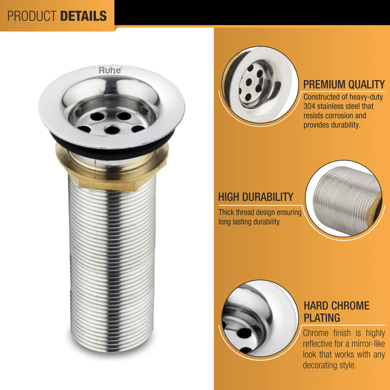 Full Thread Waste Coupling