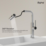 Arrow Pull-out Single Lever Table Mount Sink Mixer Faucet with Triple Flow  - by Ruhe