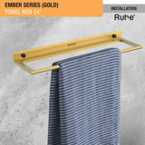 Ember Towel Rod