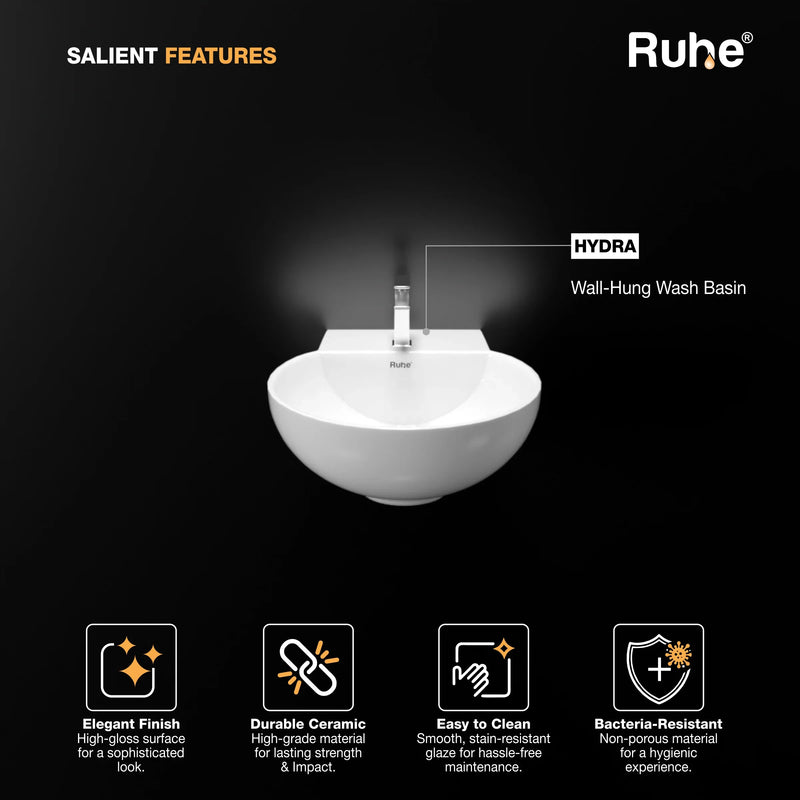 Hydra Wall-hung Wash Basin