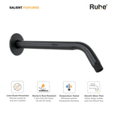 Round Half Bend Shower Arm