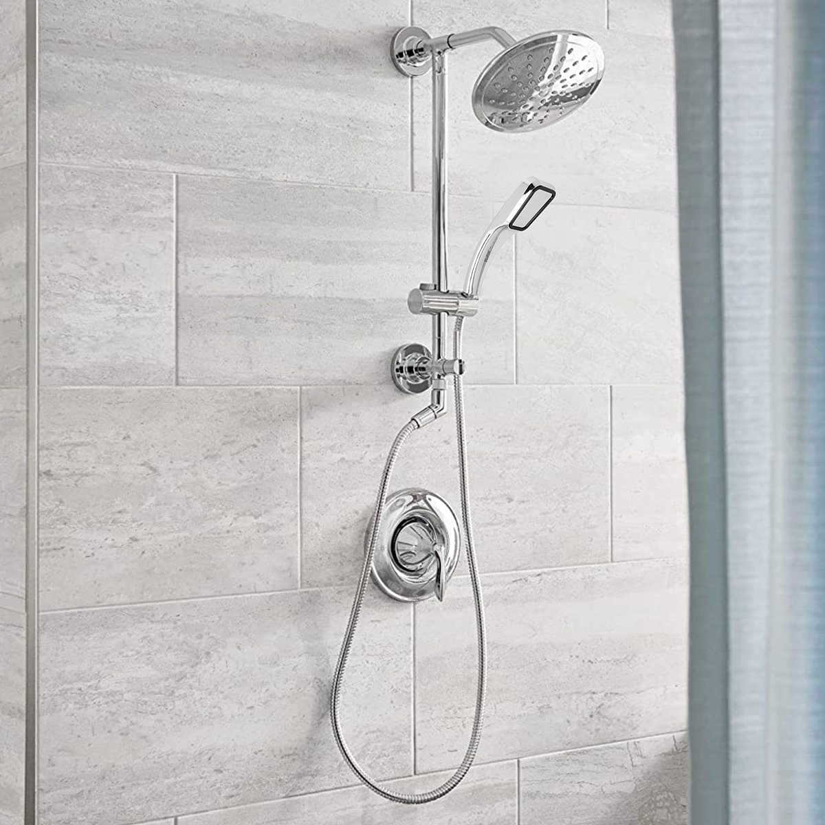 Mist ABS Hand Shower with Flexible Tube 304 Grade and Hook