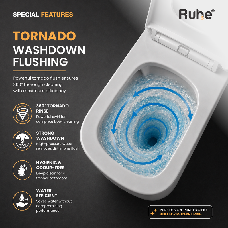 Quro One-Piece Western Commode