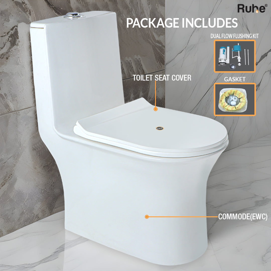 Dune Western Toilet / Commode (One-piece EWC) - by Ruhe