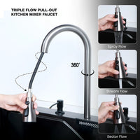 Nano 304-Grade Smart Kitchen Sink with Waterfall