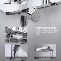 Rain 3-Function Brass Smart Shower Panel Set