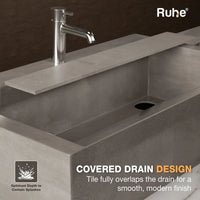 Aether Rectangular Table-Top Wash Basin (23.5 x 16 x 6 Inches)