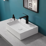 Crux Table Top Wash Basin (White) - by Ruhe®