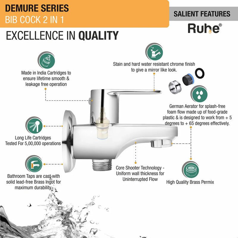 Demure Two Way Bib Tap