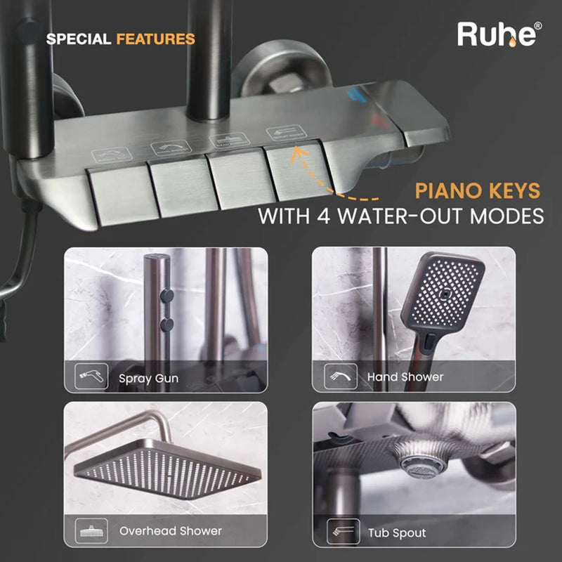 Drizzle Smart Shower Panel Set