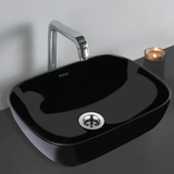 Norma Table-Top Wash Basin (Black) - by Ruhe