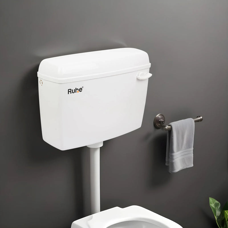 White Flushing Cistern (10 Ltr) - by Ruhe
