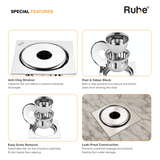 Full Moon Floor Drain with Cockroach Trap