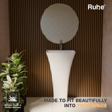 Belvoir Full Pedestal Wash Basin (depth)