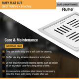 Ruby Flat Cut Floor Drain