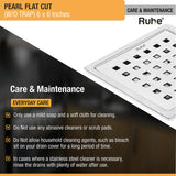 Pearl Flat Cut Floor Drain