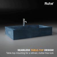 Aether Rectangular Table-Top Wash Basin (23.5 x 16 x 6 Inches)
