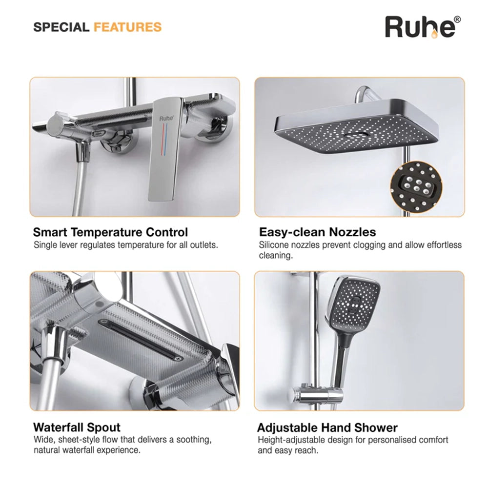 Rain Smart Shower Panel Set