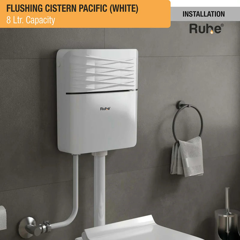 Pacific Flushing Cistern 8 Ltr.
