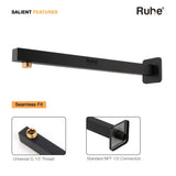 Square 304-Grade Shower Arm