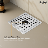 Fire Flat Cut Floor Drain with Cockroach Trap