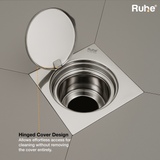 Full Moon Floor Drain with Cockroach Trap