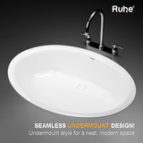 Collar Undermount Wash Basin (Clutter free look)