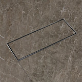 Marble-Insert Shower Drain Channel 5 inches