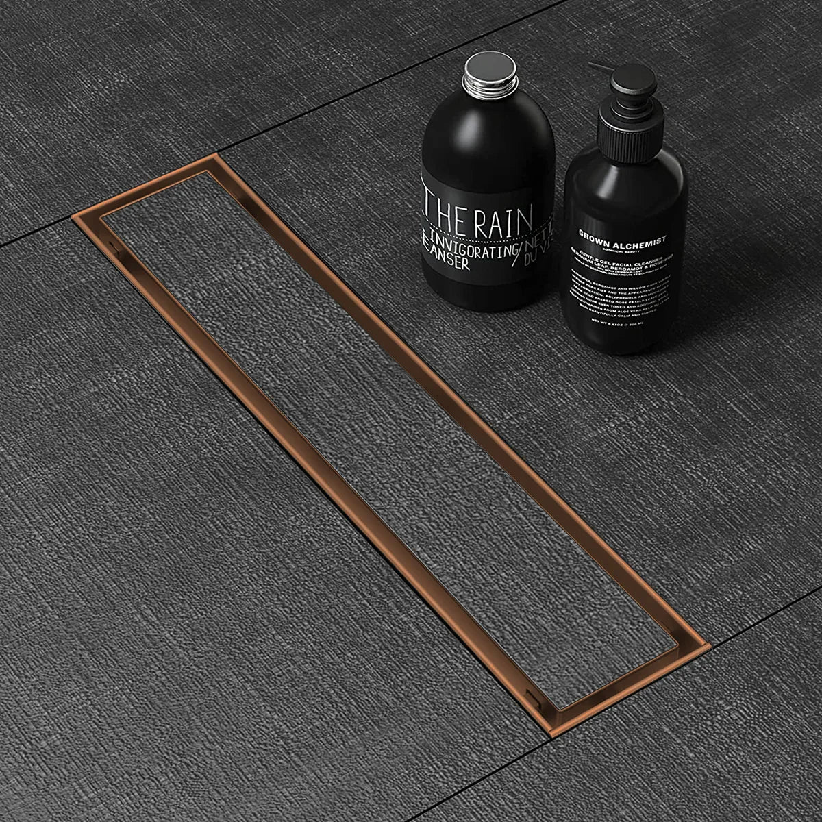 Tile-Insert Shower Drain Channel (5 Inches)