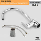 Eclipse Single Lever Deck-mount Kitchen Sink Mixer Tap with Swivel Spout